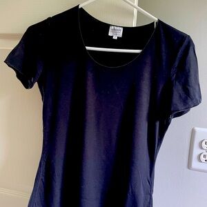 Armani Collezioni black top, size 6, made in Italy